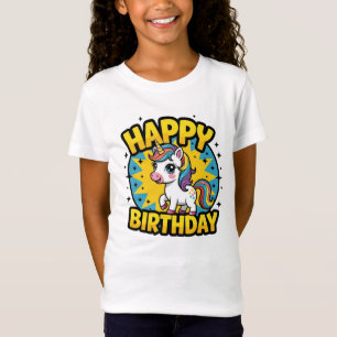 Happy Birthday Unicorn T-Shirt