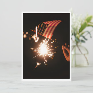 Happy Birthday USA Greeting Card
