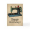 Happy Birthday Vintage Sewing Machine