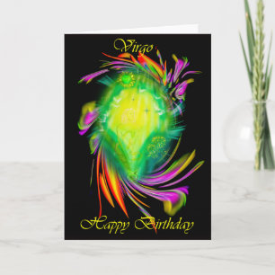 Happy Birthday Virgo - Virgo Card