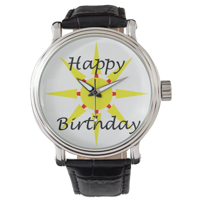 Happy birthday watch (Front)