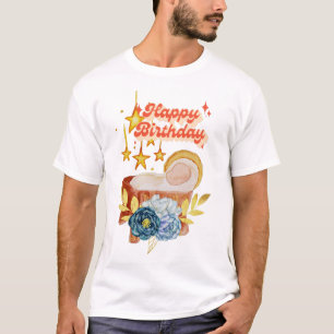 Happy Birthday Watercolor Baby Jesus T-Shirt
