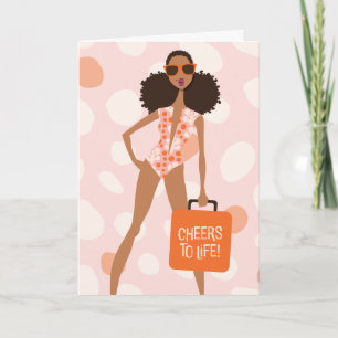 Happy Birthday - Weekend without cocktails Thank You Card