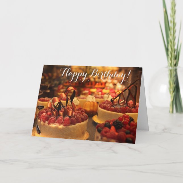 Happy Birthday Wish Card (Front)