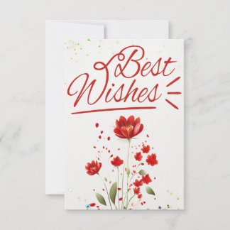 Happy Birthday Wishes Card