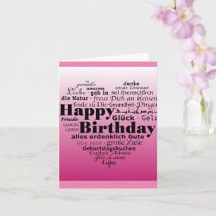 Happy Birthday Wishes Card