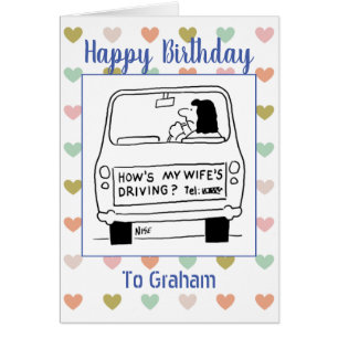 Happy Birthday Women Driver Joke.