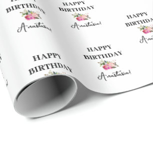 Happy Birthday Wrapping Paper