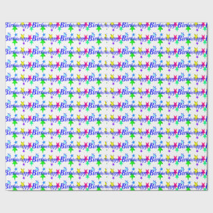 Happy Birthday Wrapping Paper