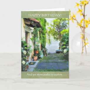 Happy Birthday -- yet more paths to explore Card