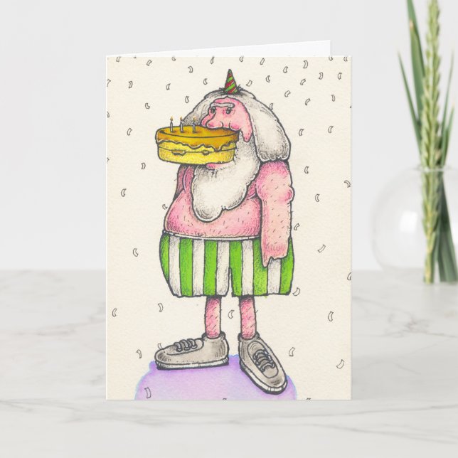 Happy Birthday You Animal Card (Front)