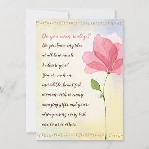 Happy Birthday, You are Worthy! Card