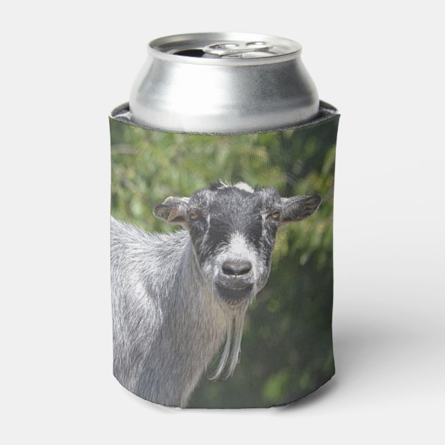 Happy Birthday You Old Goat Can Cooler (Can Front)