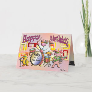 Happy Birthday!  You Rock! Card