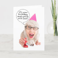 Happy Birthday You're Still Cool Like Side Parts 