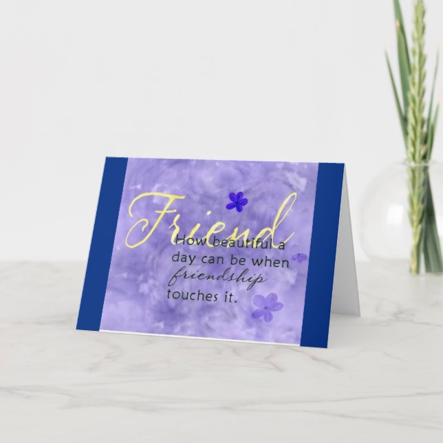 HAPPY BIRTHFDAY TO MY ***BEST FRIEND*** CARD (Front)