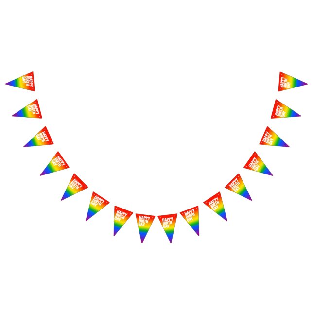 Happy Birthgay Bunting (All)