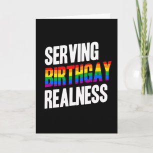Happy Birthgay Card