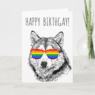 Happy Birthgay Card