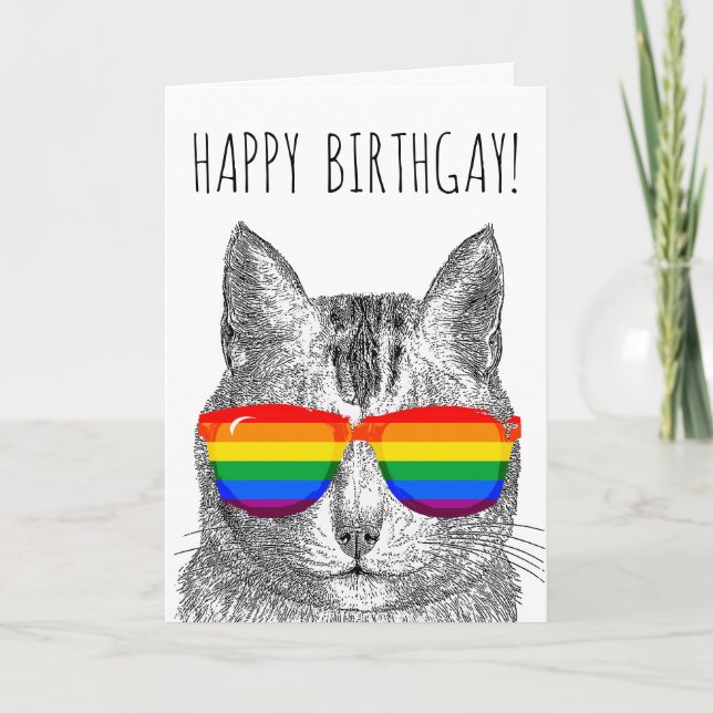 Happy Birthgay Card (Front)