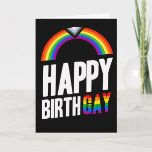 Happy Birthgay Card