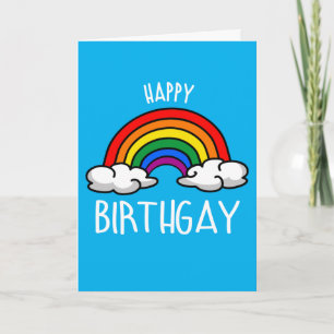 Happy Birthgay Card