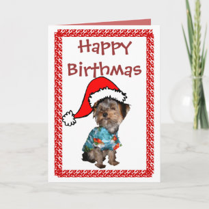 Happy Birthmas Greeting Card