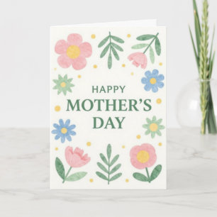 Happy Blessings Mother's Day Card