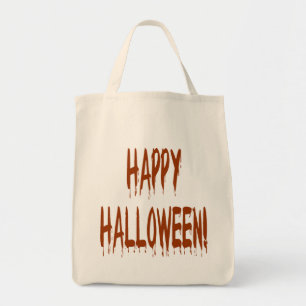 Happy Bloody Halloween Tote Bag
