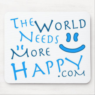 Happy-Blue Mouse Mat