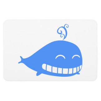 Happy Blue Whale Magnet