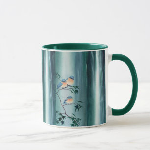 HAPPY BLUEBIRDS by SHARON SHARPE Mug