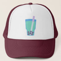 Happy Boba Tea Bubbles