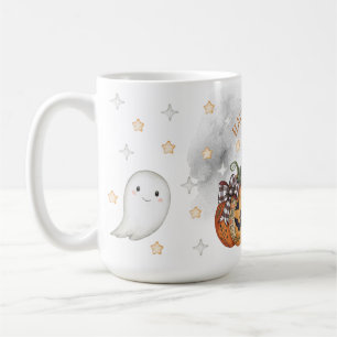 Happy Boo Halloween Coffee Mug – Cute Spooky Ghost