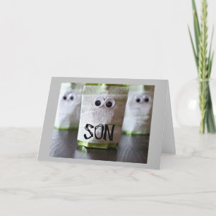 HAPPY "BOO" HALLOWEEN TO OUR ***SON*** CARD