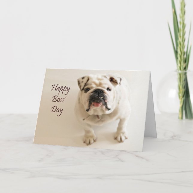 Happy Boss' Day Card (Front)