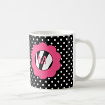 Happy Boss's Day Hot Pink Zebra Monogram