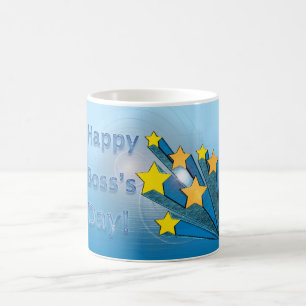 Happy Boss's Day Shooting Stars Coffee Mug