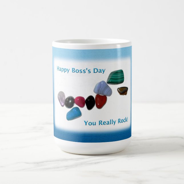 Happy Boss's Day You Really Rock Coffee Mug (Center)