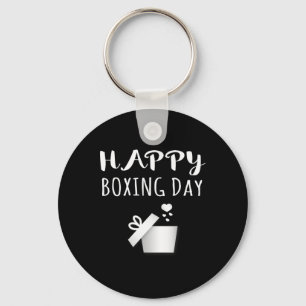 Happy Boxing Day Shirt Christmas Holidays Tee Key Ring