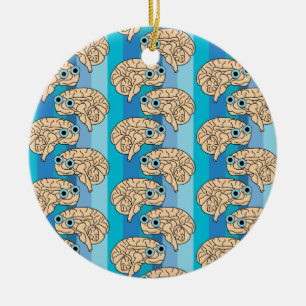 Happy Brain Ceramic Tree Decoration