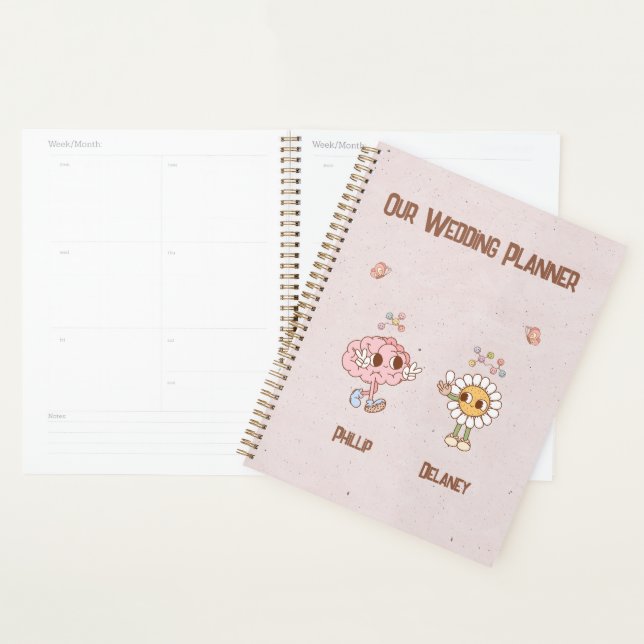 Happy Brain Personalised Wedding Planner (Display)