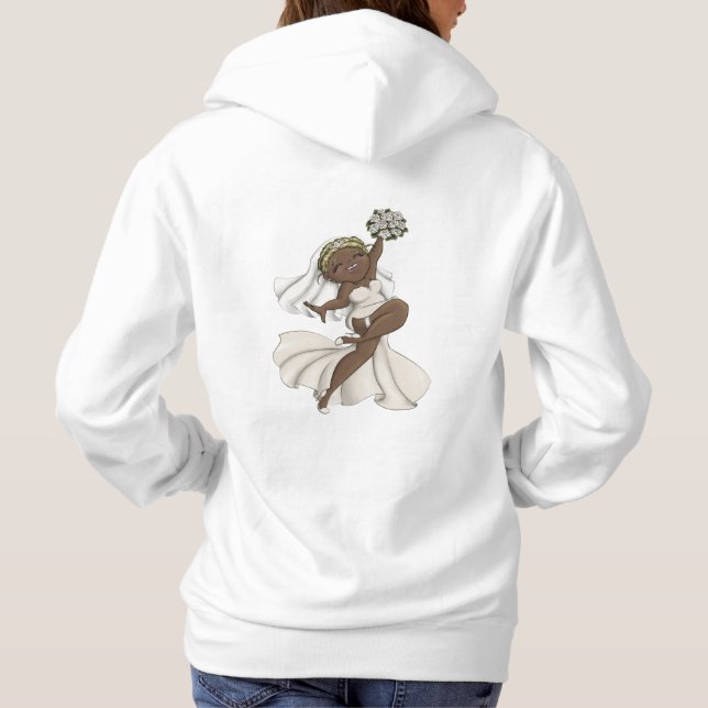 Happy Bride 02 Hoodie (Back)