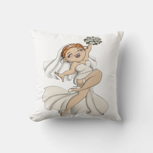 Happy Bride 03 Cushion (Front)