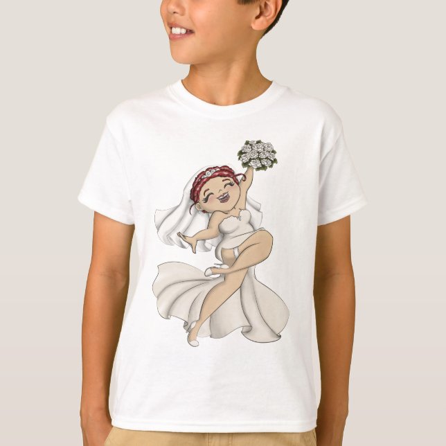 Happy Bride 04 T-Shirt (Front)