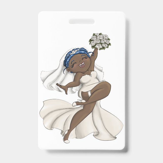 Happy Bride 07 ID Badge (Front)
