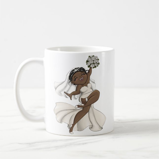 Happy Bride 11 Coffee Mug (Left)