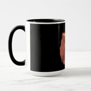 Happy Brown Horse Neigh Design Mug