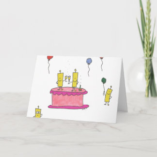 Happy Bubbles Birthday Card