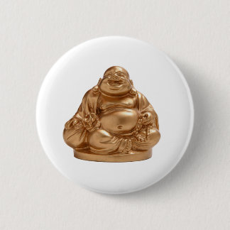 Happy Buddha 6 Cm Round Badge